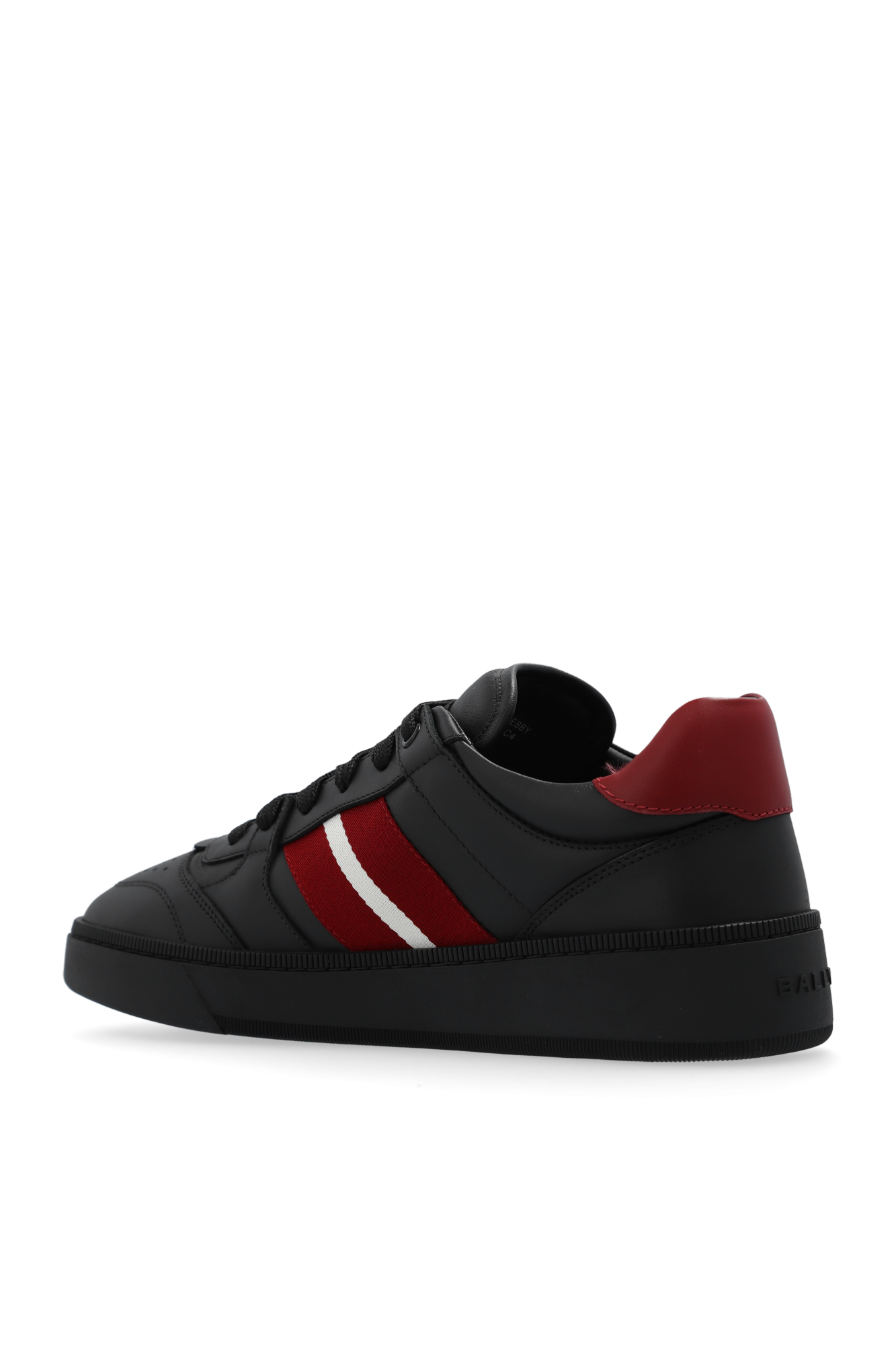 【送料&関税込】Bally Sneakers Bally Raise Leather Sneakers | Black | FARFETCH